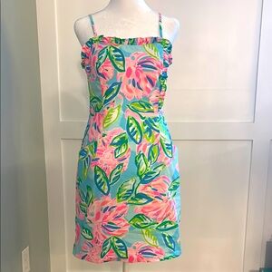Lilly Pulitzer Brenda Stretch dress in Totally Blossom size 4